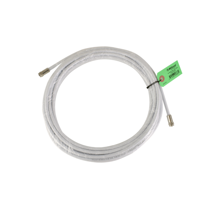 30 ft. White RG6 Low Loss Coax Cable