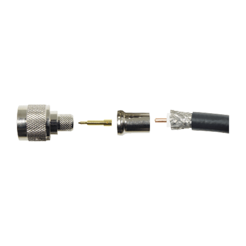 N-Male Crimp Connector