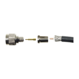 N-Male Crimp Connector