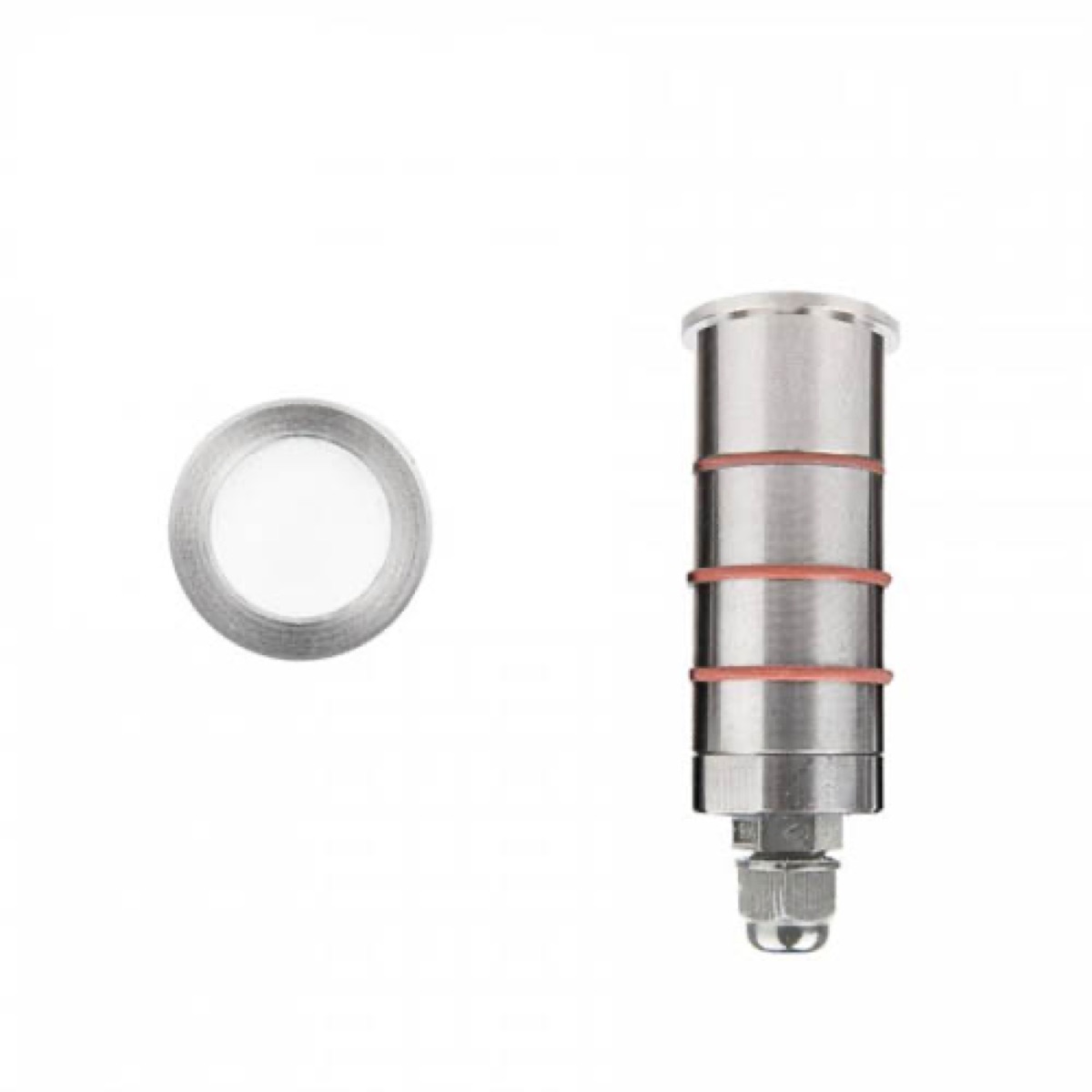 1IN LED Inground Slim Round 2700K