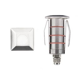 1IN LED Inground Square 3000K