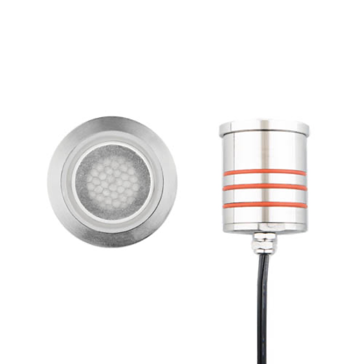2IN LED Inground Round Louver 3000K