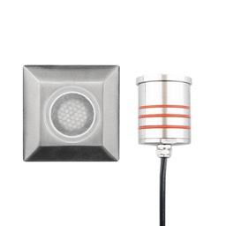 2IN LED Inground Square Louver 3000K