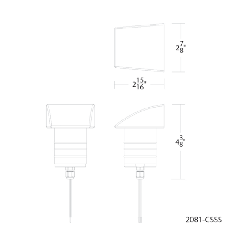 Colorscaping Indicator RGBWW (Stainless Steel)