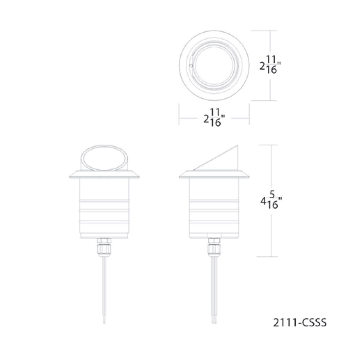 Colorscaping Indicator RGBWW (Stainless Steel)