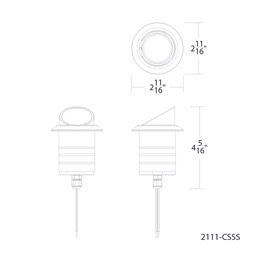 Colorscaping Indicator RGBWW (Stainless Steel)