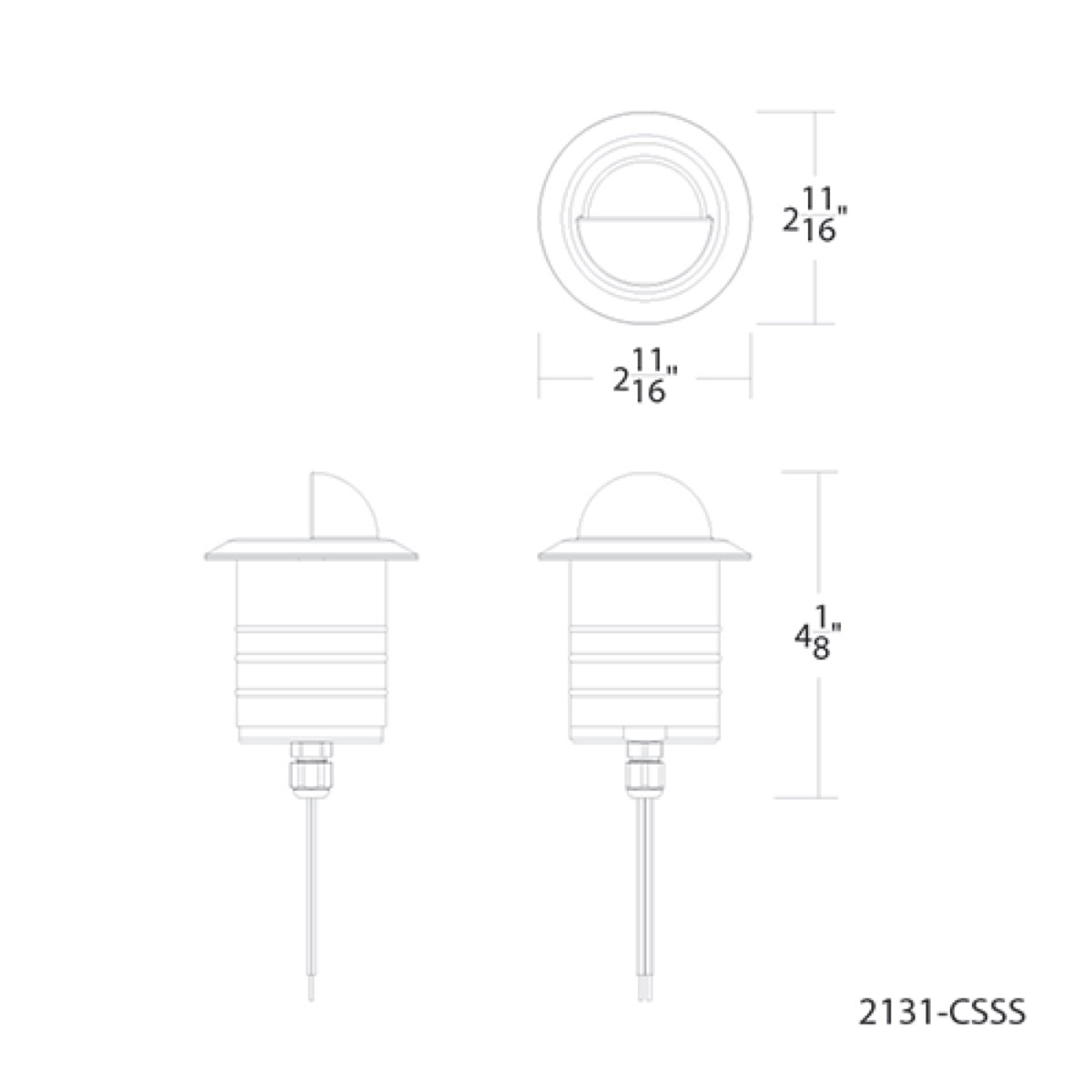 Colorscaping Indicator RGBWW (Stainless Steel)