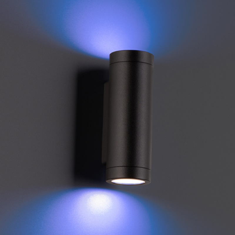 Colorscaping Wall Cylinder Al RGBWW (Black)