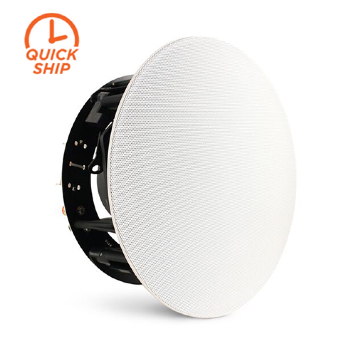 8IN Concerta in-Ceiling Speaker, Cast Metal Basket and Tweeter Control