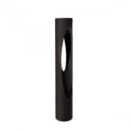 Scoop LED Bollard 277V 30IN BK Al 3000K