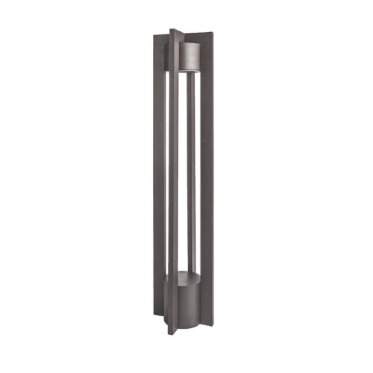 Chamber LED Bollard 12V 30IN BZ Al 3000K