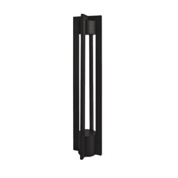 Chamber LED Bollard 277V 30IN BK Al 2700
