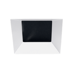 Astro 3.5IN Sq Open Adj Trimless (White)