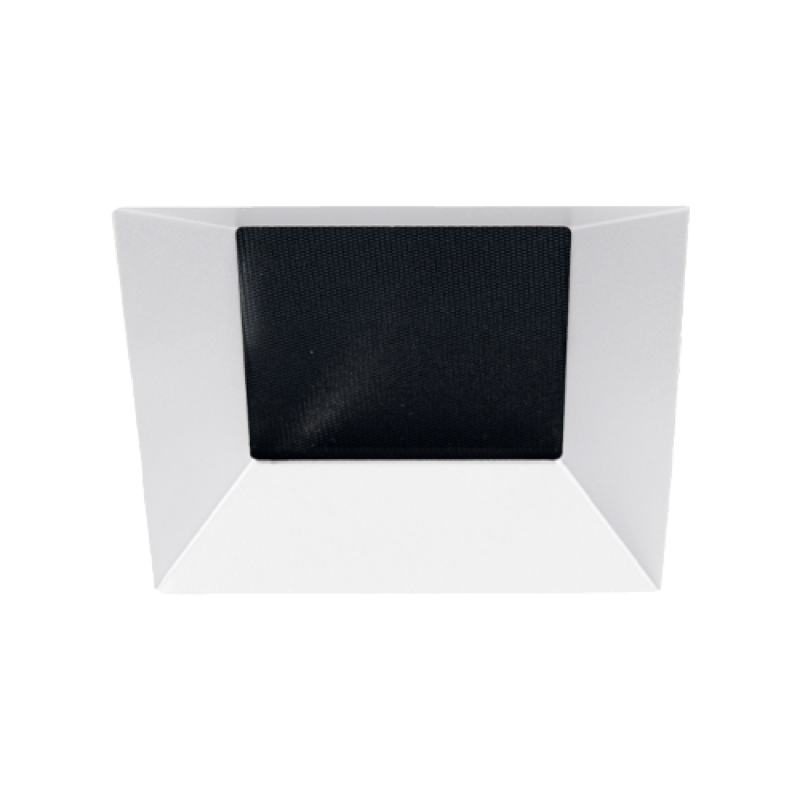 Alpine 3.5IN Sq Open Adj Trimless (White)