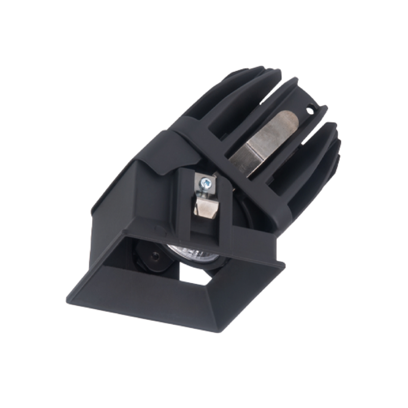 Astro 2IN Sq Adj-S Trimless 3000K-1800K (Black)