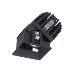 Astro 2IN Sq Adj-S Trimless 3000K-1800K (Black)