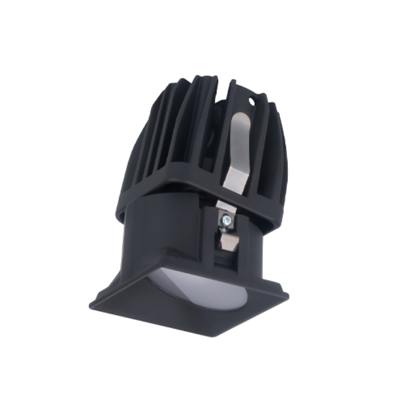Astro 2IN Sq Ww-S Trimless 3000K-1800K (Black)