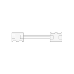 Solderless Connector for 10MM HD Leds-LED to LED W1.5IN Jumper-Max WATT175W