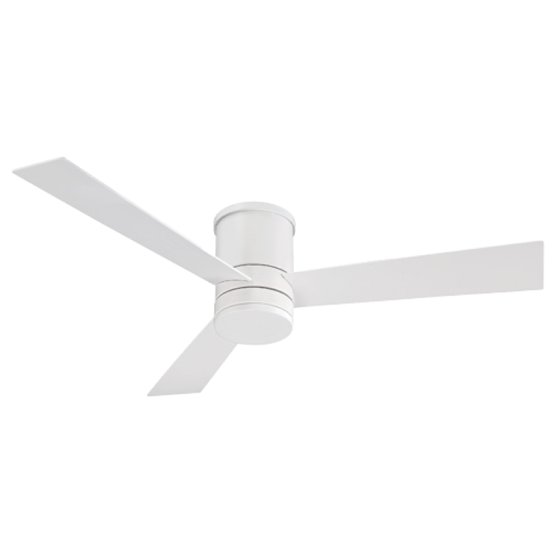 Modern Forms Axis Ceiling Fan Flush Mount 52IN (Matte White)
