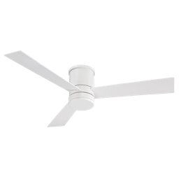 Modern Forms Axis Ceiling Fan Flush Mount 52IN (Matte White)