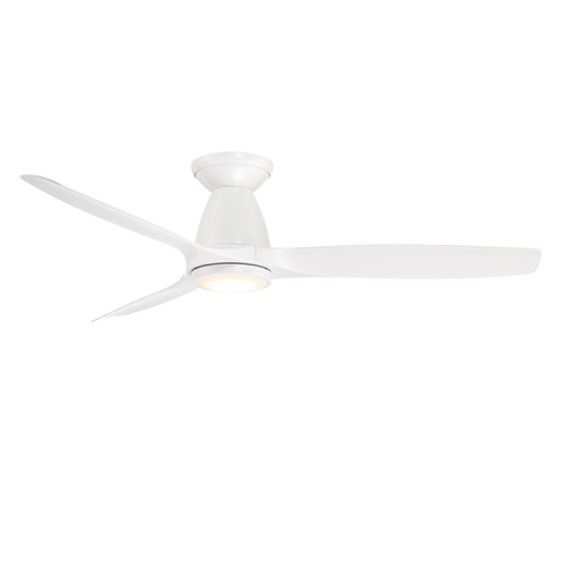 Modern Forms Skylark Ceil Fan Flush Mount 54IN 4CCT (Matte White)