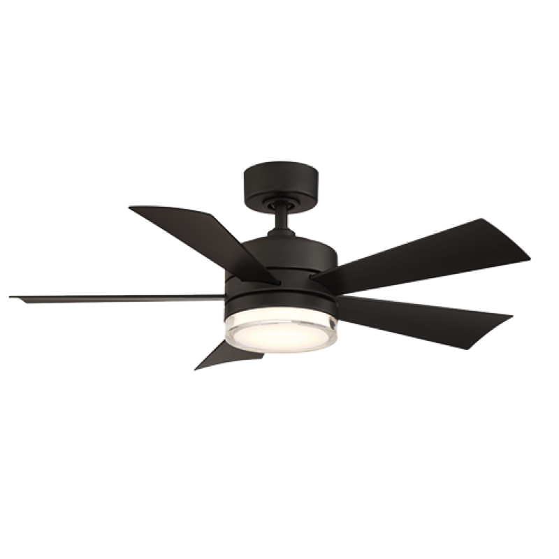 Modern Forms Wynd Ceiling Fan 52IN (Matte Black)