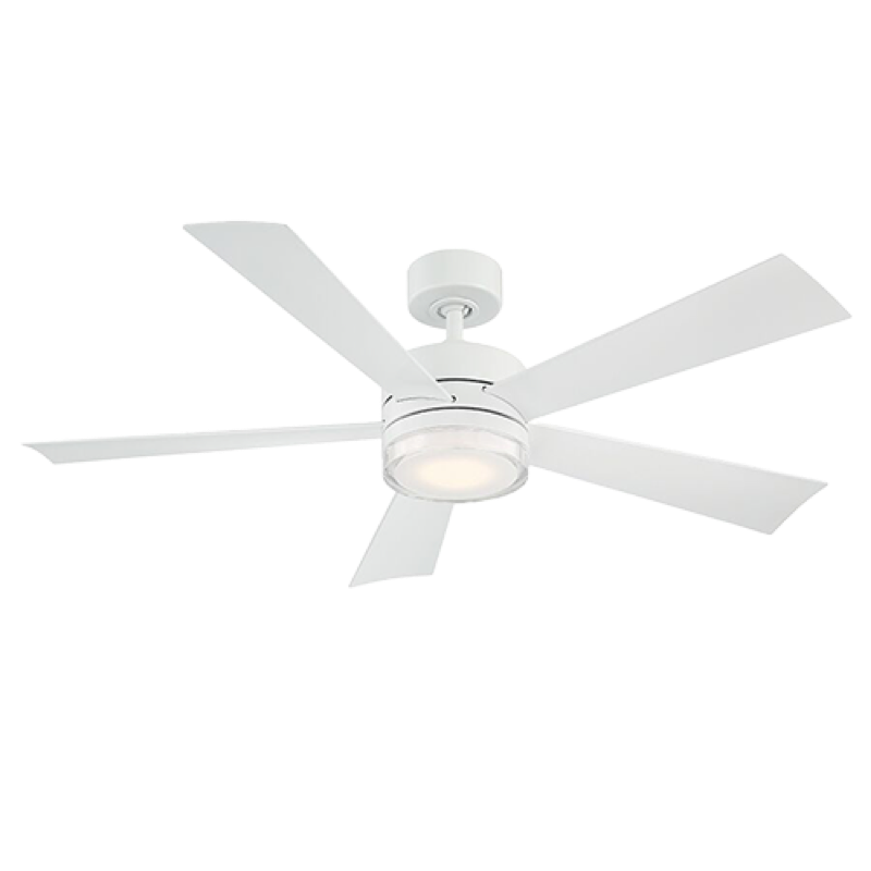 Modern Forms Wynd Ceiling Fan 52IN (Matte White)