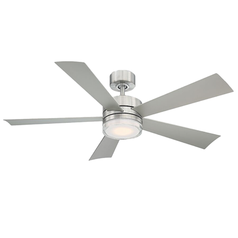 Modern Forms Wynd Ceiling Fan 52IN (Stainless Steel)
