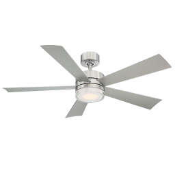 Modern Forms Wynd Ceiling Fan 52IN (Stainless Steel)