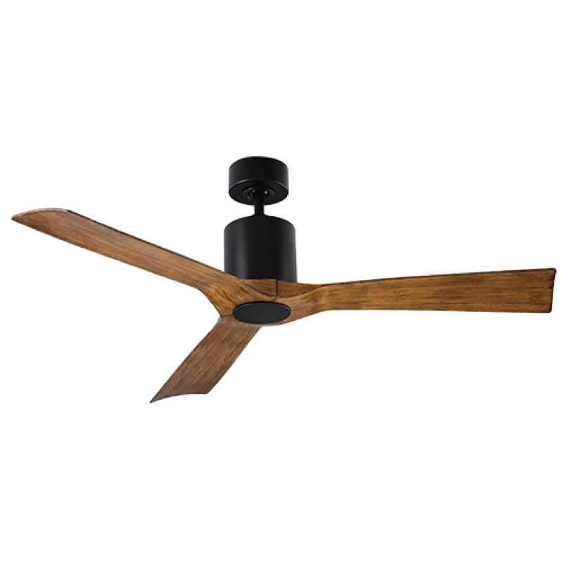 Modern Forms Aviator Ceiling Fan 54IN (Matte Black/Distressed Koa)