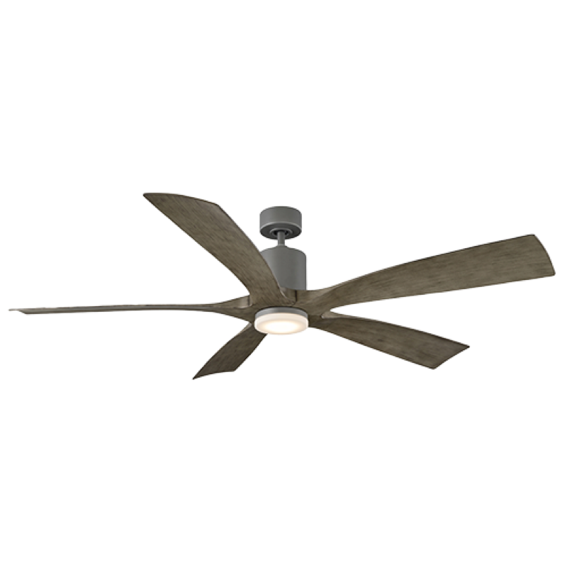 Modern Forms Aviator 70 Ceiling Fan 70IN (Graphite/Weathered Gray)