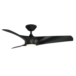 Modern Forms Zephyr Ceiling Fan 52IN (Matte Black)