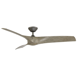 Modern Forms Zephyr Ceiling Fan 62IN (Graphite/Weathered Wood)