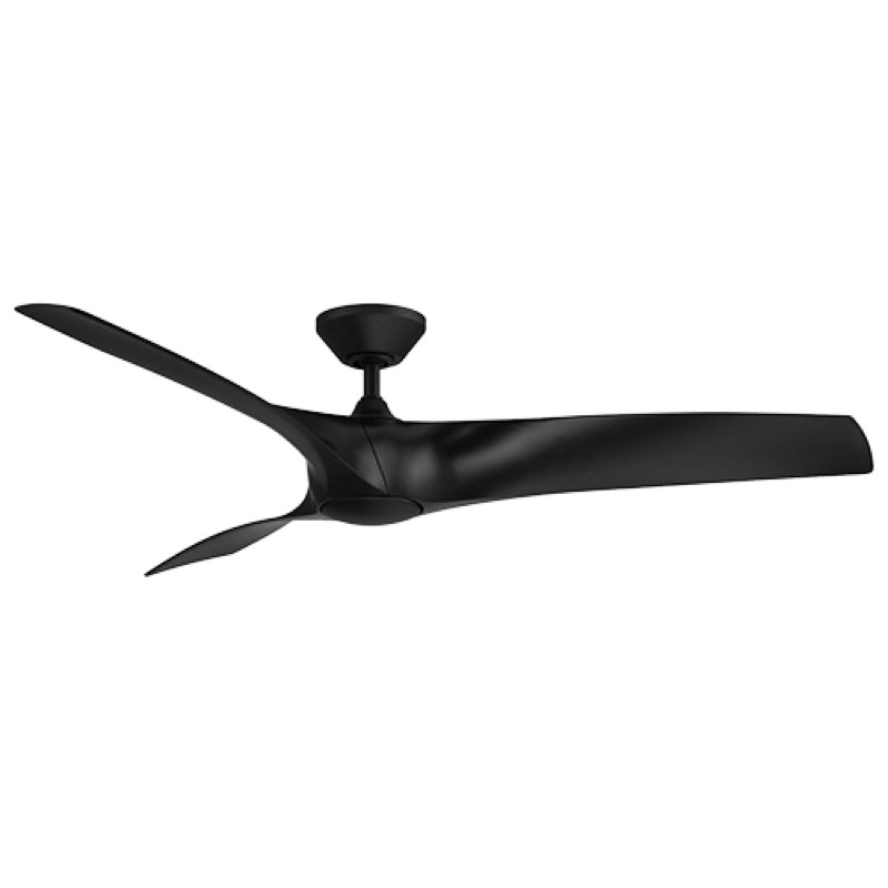 Modern Forms Zephyr Ceiling Fan 62IN (Matte Black)