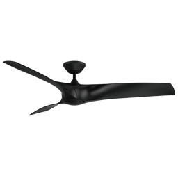 Modern Forms Zephyr Ceiling Fan 62IN (Matte Black)
