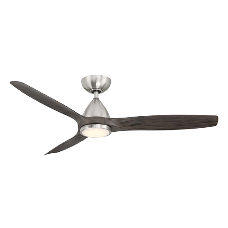 Modern Forms Skylark Ceiling Fan 54IN (Brushed Nickel/Ebony)