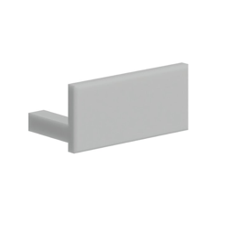Hr-Alu End Cap Gray/NO Hole