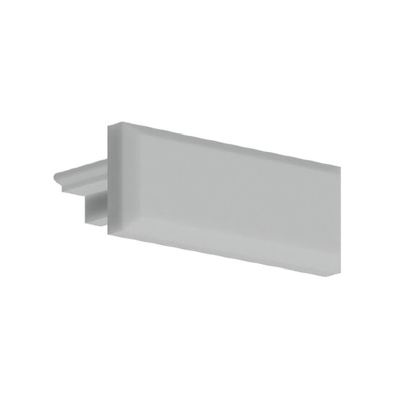 Micro-Plus End Cap Gray/NO Hole