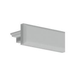 Micro-Plus End Cap Gray/NO Hole