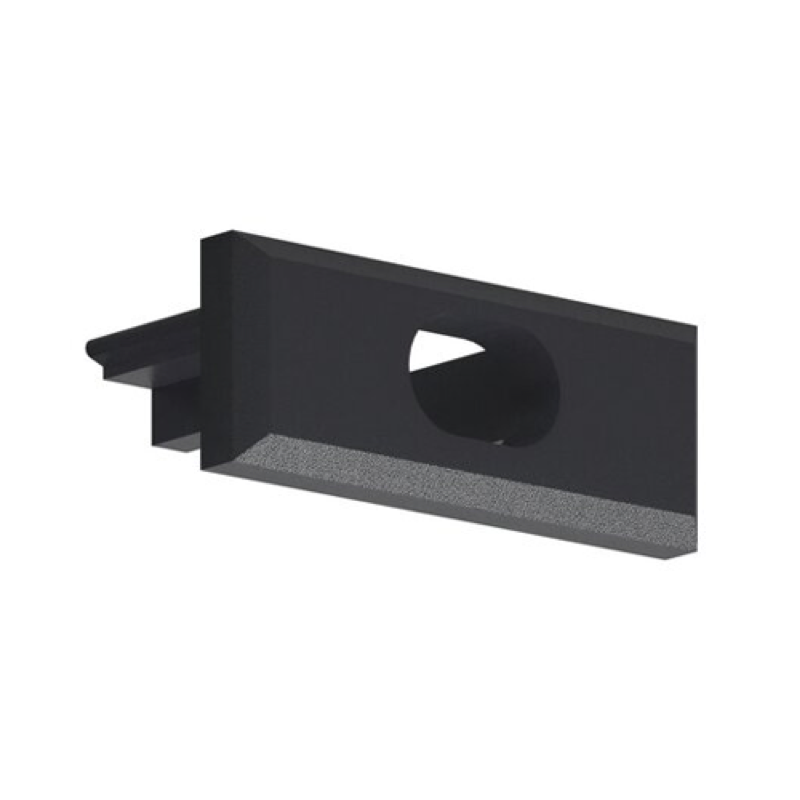 Micro-Plus End Cap Black/with Hole