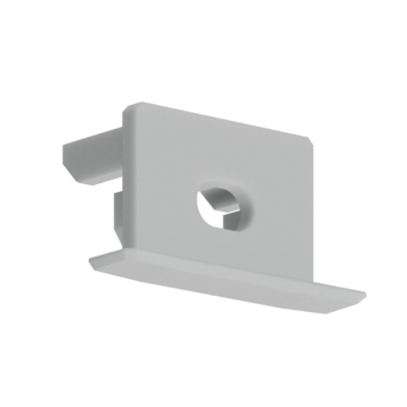 Pds-Nk End Cap Gray/with Hole