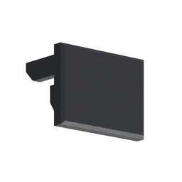 PDS4-PLUS End Cap Black/NO Hole