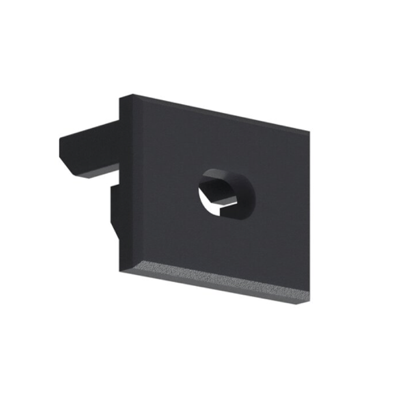 PDS4-PLUS End Cap Black/with Hole