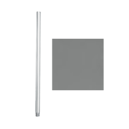 Modern Forms Fan Downrod 12IN (Titanium Silver)