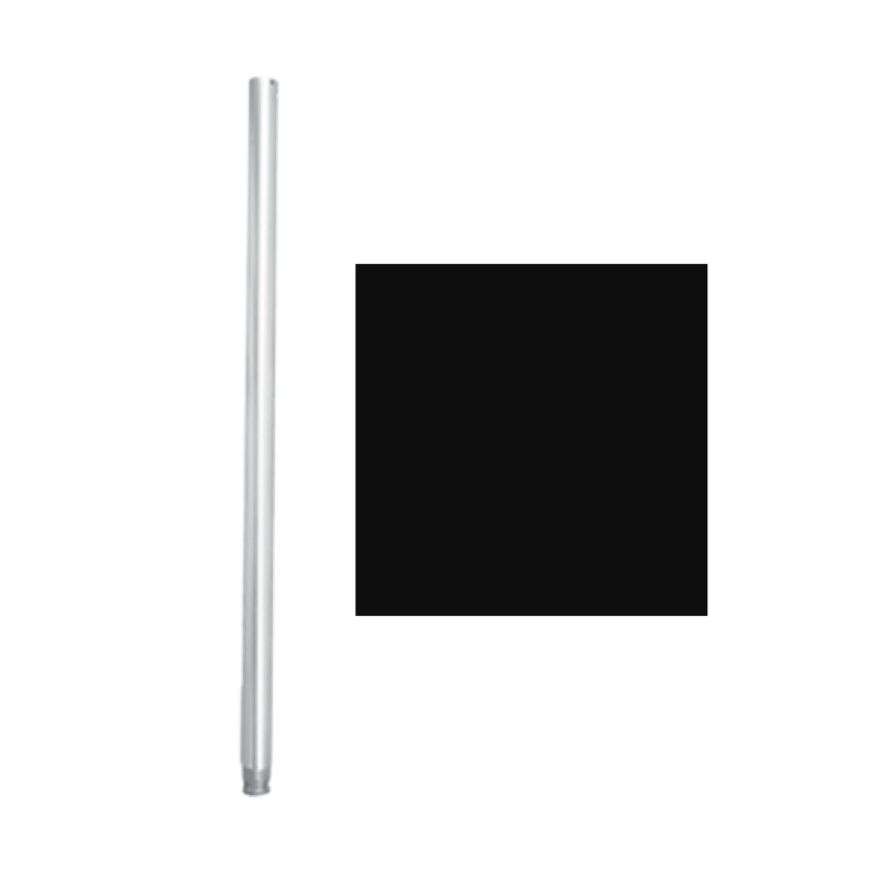 Modern Forms Fan Downrod 48IN (Matte Black)
