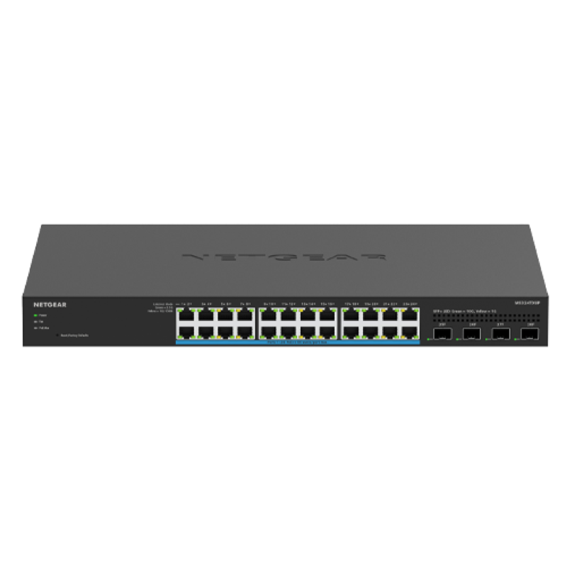 Multigig Switch with 24x10G/MG, 4x10G SFP+ (720W)